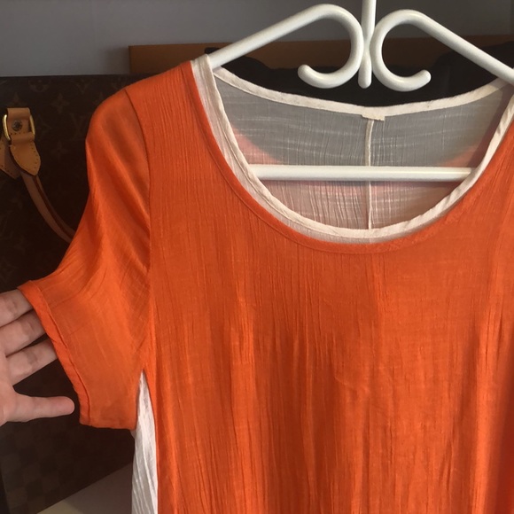 🚨LAST CALL🚨Women’s Layered Linen Sm/Med Summer Dress - Picture 4 of 7